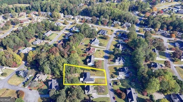 2820 Ashton Tree Ct, Dacula, GA 30019 - drone / aerial view with a residential view