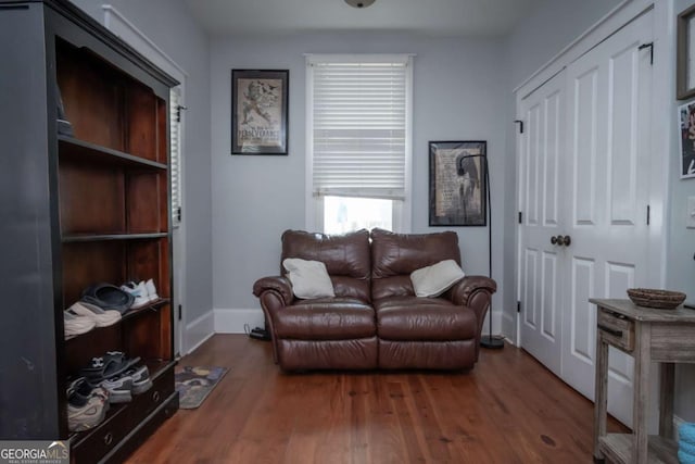 15 Chestnut Oak Run, Athens, GA 30607 - living area featuring wood finished floors and baseboards