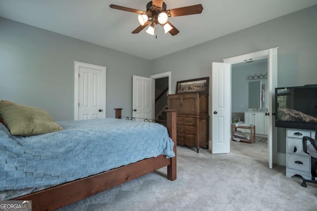 15 Chestnut Oak Run, Athens, GA 30607 - carpeted bedroom with baseboards and ceiling fan
