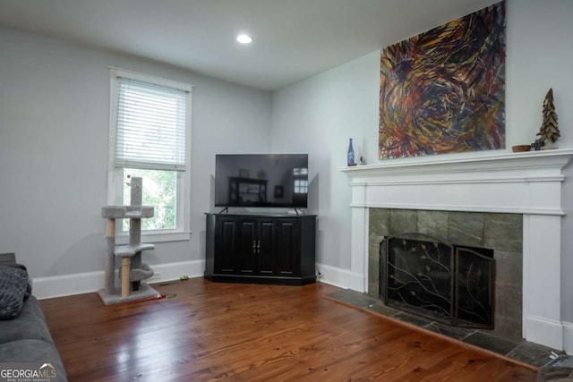 15 Chestnut Oak Run, Athens, GA 30607 - living area featuring plenty of natural light, a ceiling fan, and wood finished floors