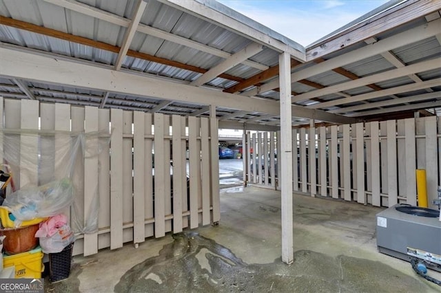 992 Old Holcomb Bridge Rd, Roswell, GA 30076 - miscellaneous room with unfinished concrete floors