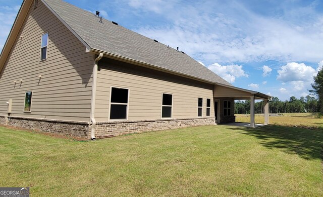 3708 Southfield Ct Unit 43A, Loganville, GA 30052 - back of property with a yard