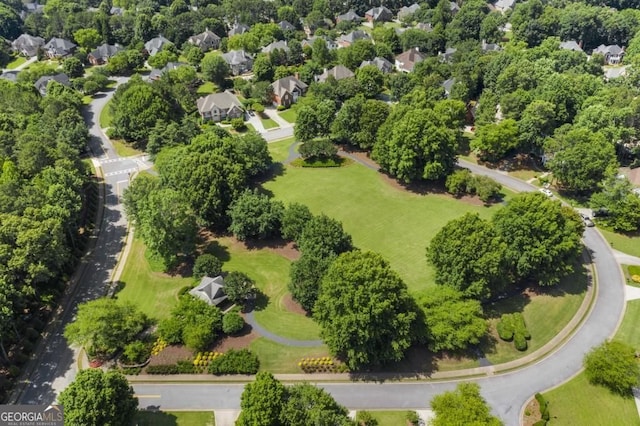 drone / aerial view