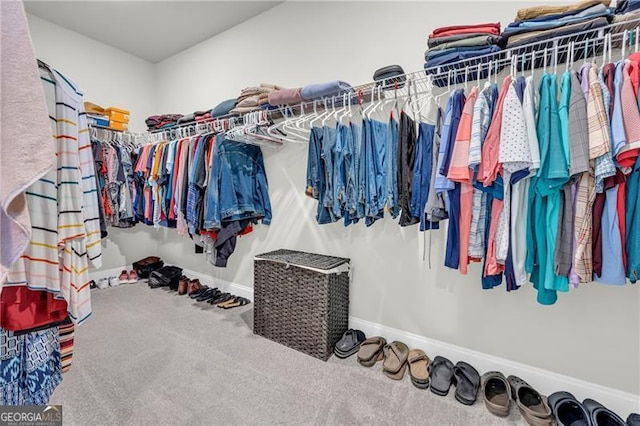 5003 Fairview Cir, Villa Rica, GA 30180 - spacious closet with carpet floors