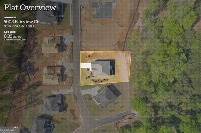 5003 Fairview Cir, Villa Rica, GA 30180 - map location