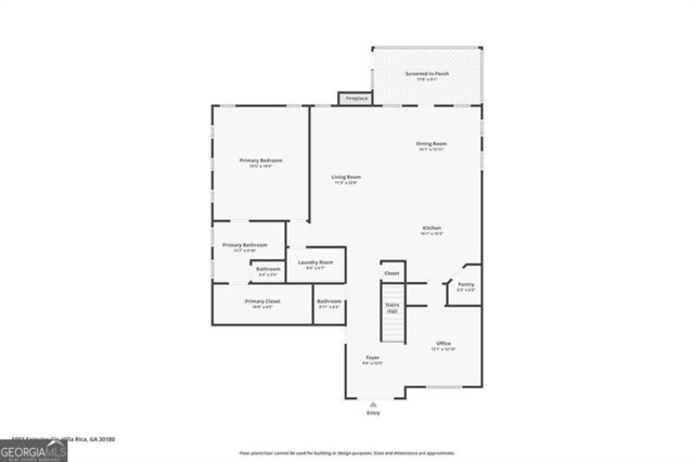 5003 Fairview Cir, Villa Rica, GA 30180 - floor plan