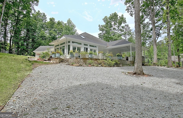 135 Adams Park Dr, Fayetteville, GA 30214 - view of front of property with driveway