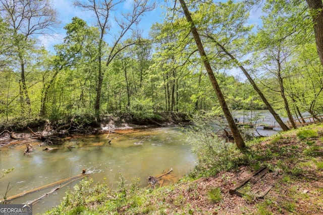 1020 Riverside Rd, Roswell, GA 30076 - property view of water with a view of trees