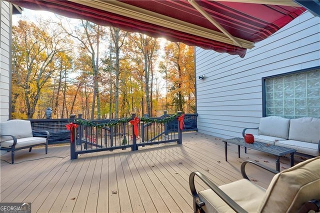 70 Denny Ridge Rd, Jasper, GA 30143 - deck featuring outdoor lounge area