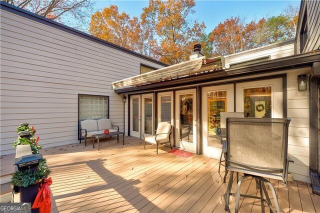 70 Denny Ridge Rd, Jasper, GA 30143 - view of wooden terrace