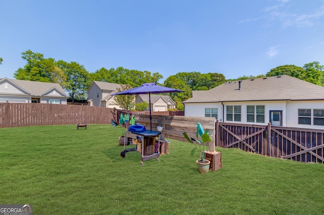 1380 Chester Way, Hoschton, GA 30548 - view of yard