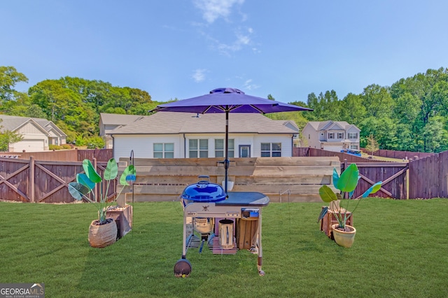 1380 Chester Way, Hoschton, GA 30548 - view of yard