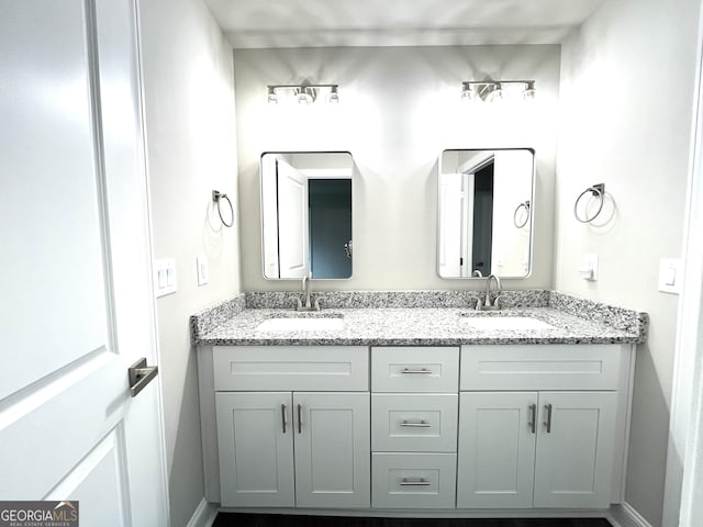 3 Highlander Trl SW, Rome, GA 30165 - full bath with double vanity and baseboards
