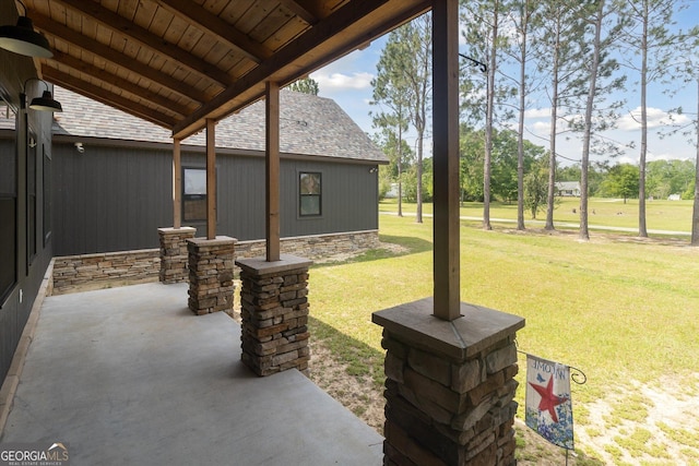 view of patio