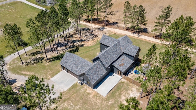 drone / aerial view