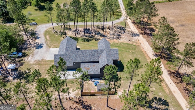 drone / aerial view