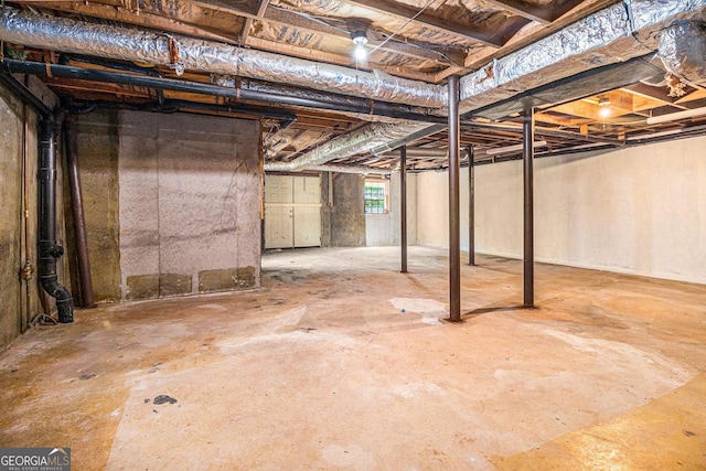20 King Pl, Stockbridge, GA 30281 - view of basement