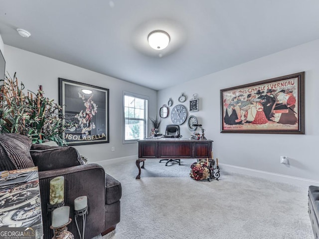 130 Maple Creek Way, Woodstock, GA 30188 - carpeted office with baseboards