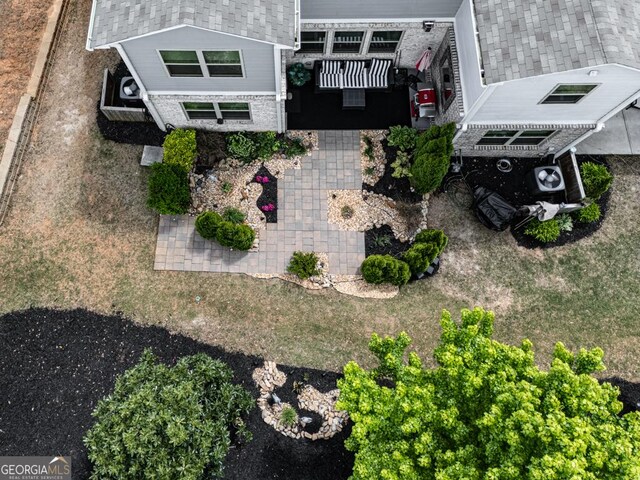 130 Maple Creek Way, Woodstock, GA 30188 - bird's eye view