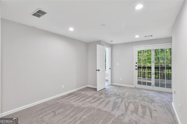 100 Little Ridge Rd, Berkeley Lake, GA 30096 - carpeted empty room featuring recessed lighting