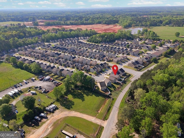 11893 Lovejoy Crossing Blvd, Hampton, GA 30228 - aerial view of property's location with nearby suburban area