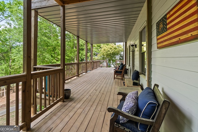 5527 Little River Cir, Gainesville, GA 30506 - view of deck