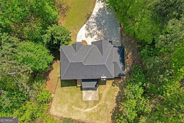 drone / aerial view