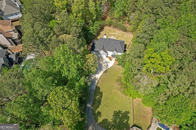drone / aerial view