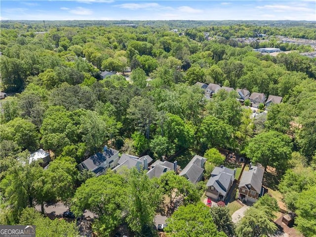 2244 Spink St NW, Atlanta, GA 30318 - aerial view of residential area with a forest
