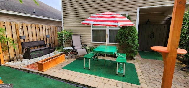 89 Tiller Way, Port Wentworth, GA 31407 - view of patio featuring fence
