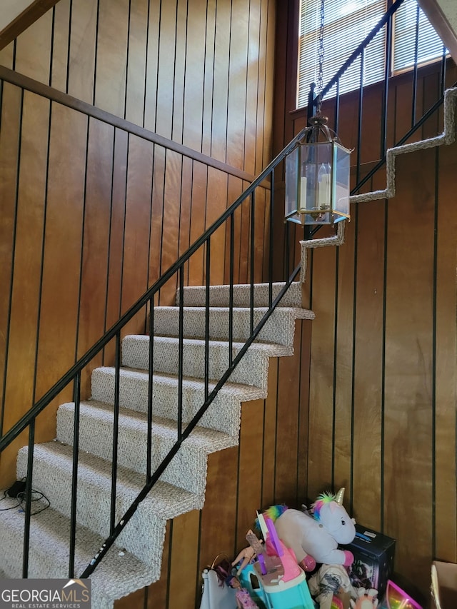 206 New Dr, Claxton, GA 30417 - view of staircase