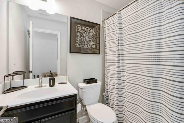 371 Northaven Ave, Suwanee, GA 30024 - full bathroom with toilet and vanity