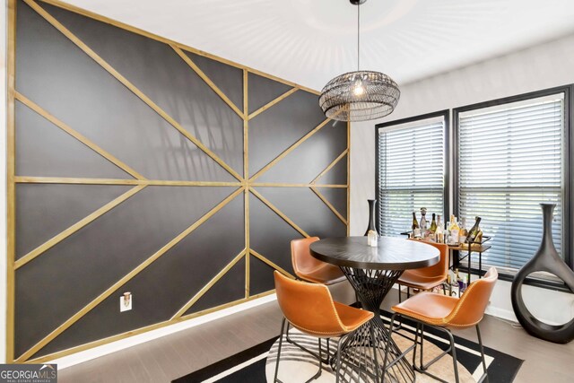 371 Northaven Ave, Suwanee, GA 30024 - dining room with wood finished floors and baseboards