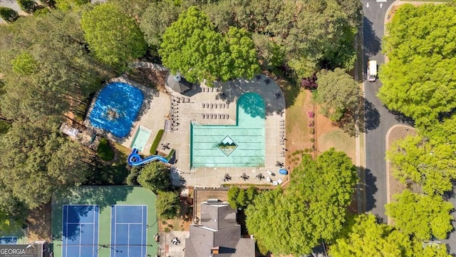aerial view