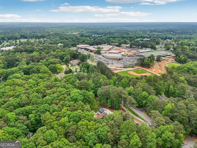 400 Peachtree Pkwy, Peachtree City, GA 30269 - drone / aerial view of a forest