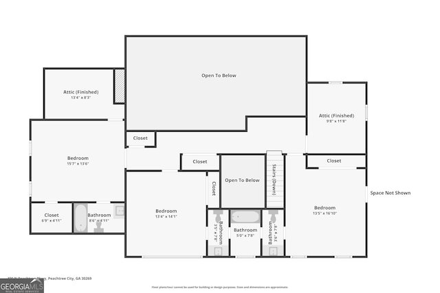 400 Peachtree Pkwy, Peachtree City, GA 30269 - home floor plan
