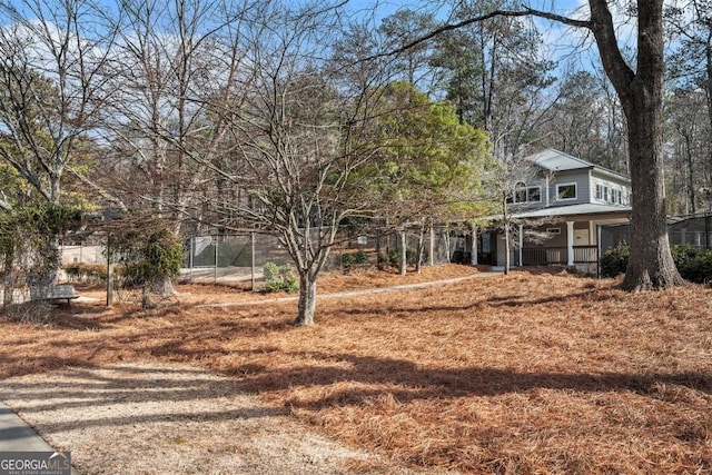 384 Teal Ct, Roswell, GA 30076 - view of front of house featuring fence