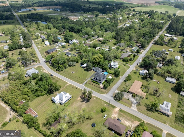 drone / aerial view