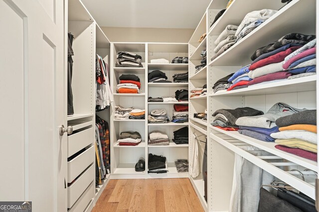 2127 Harmony Dr, Canton, GA 30115 - spacious closet featuring light wood-type flooring