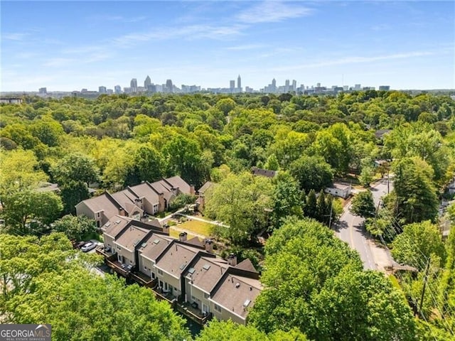 1420 Defoors Dr NW, Atlanta, GA 30318 - bird's eye view with a view of city