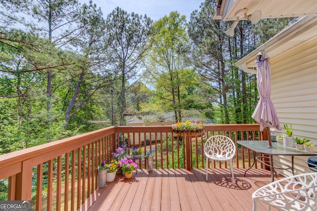 3095 Willow Park Dr, Dacula, GA 30019 - view of deck