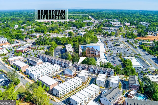 drone / aerial view