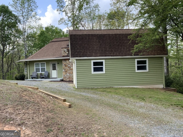 426 Shenendoa Dr, Ellijay, GA 30540 - view of front of house featuring roof with shingles