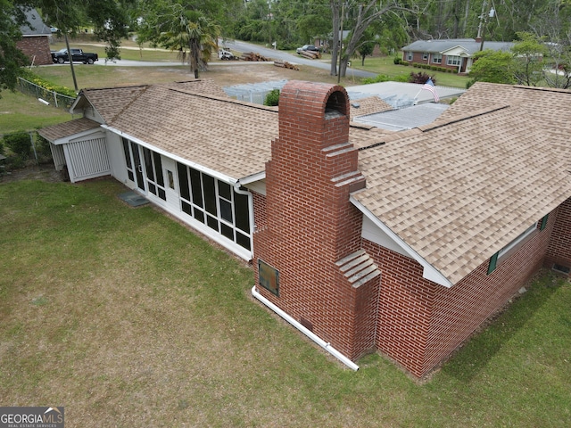 aerial view