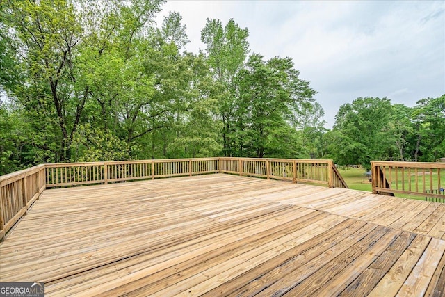 60 Heritage Keep, Covington, GA 30016 - view of wooden deck