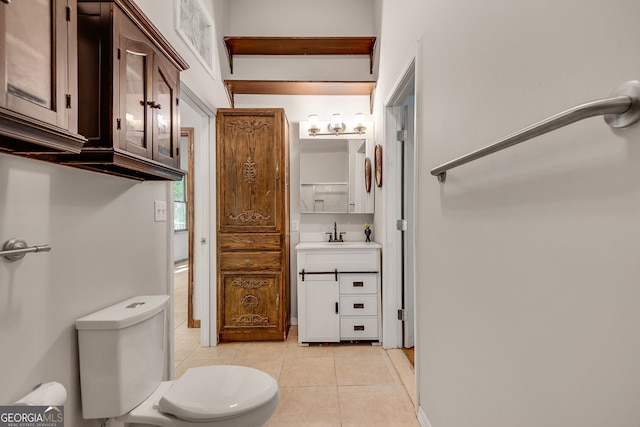 3990 Admiral Dr, Chamblee, GA 30341 - bathroom featuring tile patterned flooring, vanity, and toilet