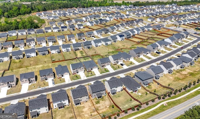 birds eye view of property featuring a residential view