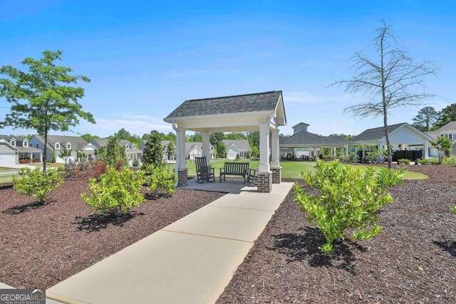 205 Farrell Creek Dr, Senoia, GA 30276 - view of home's community featuring a gazebo and a residential view