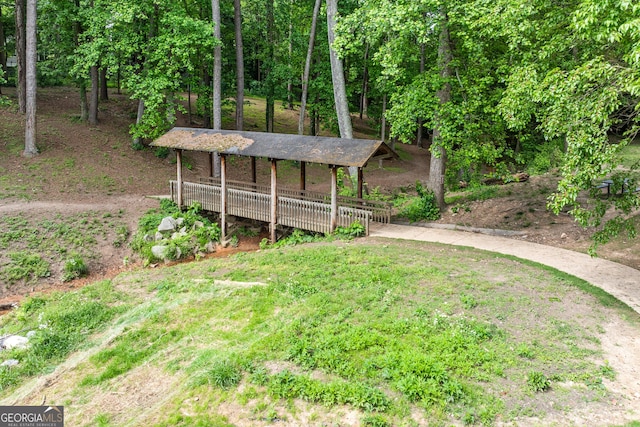 1180 Brookhaven Park Pl, Brookhaven, GA 30319 - view of yard