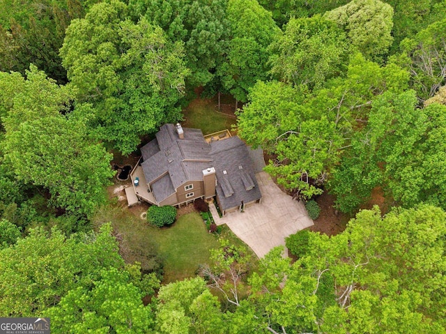 4761 Gateway Ln, Flowery Branch, GA 30542 - view from above of property